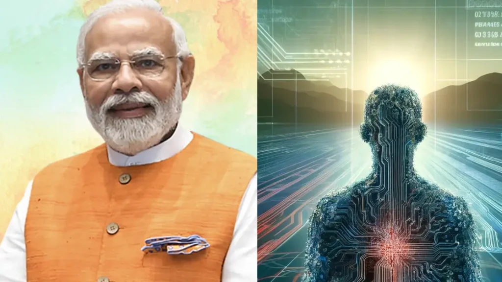 Narendra Modi introducing cyber policing